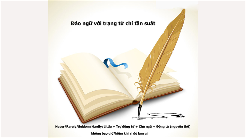 Cấu trúc câu đảo ngữ với các trạng từ tần suất